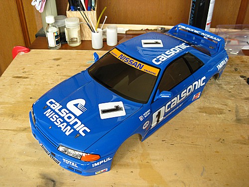 ぴ*e様 タミヤラジコンボディ R32カルソニックGTR ぴ*e様 タミヤ