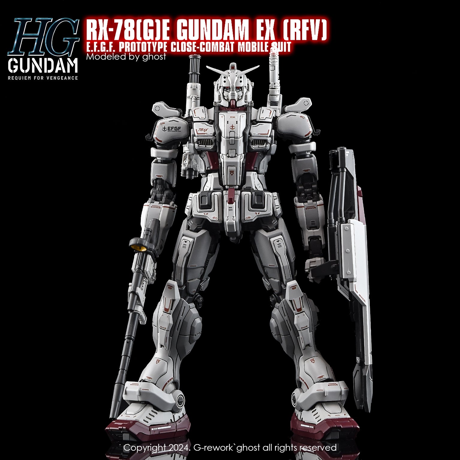 G-Rework [HG] [RFV] RX-78[G]E GUNDAM EX – Gundam Extra-Your BEST