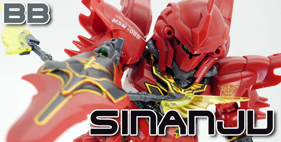 ガンプラ】BB戦士 シナンジュ レビュー | ポッチのガンプラ＋