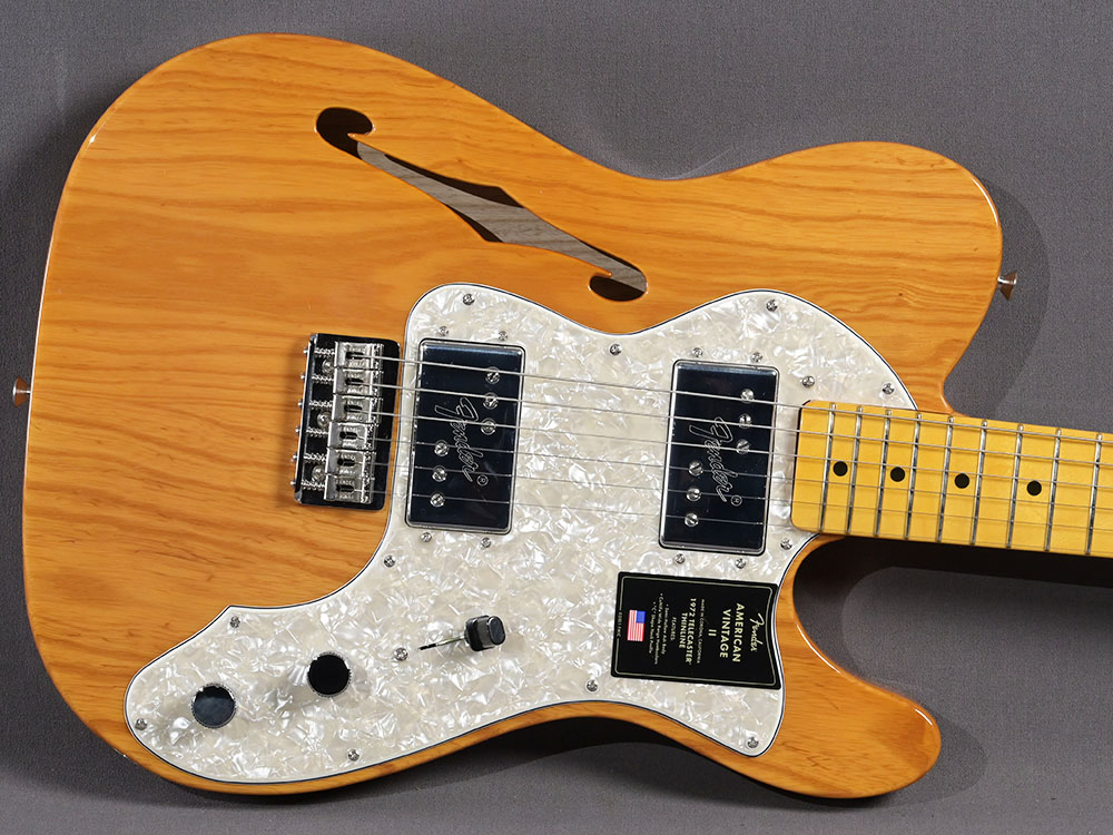 Fender Telecaster Thinline 1972 American Vintage II Aged Natural