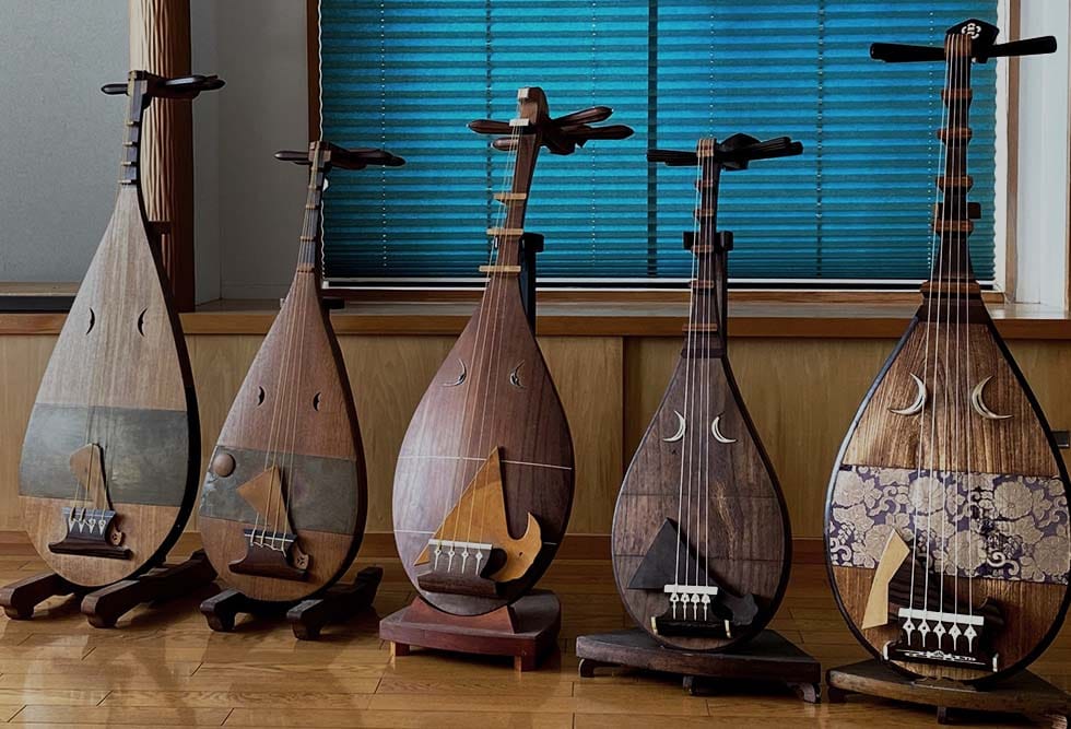 琵琶曲図書館 | シルヴァン 旭西 ギニャール