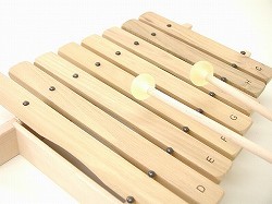 木琴 アウリス社(AURIS) アウリスシロホン・ダイヤトニック8音 木の