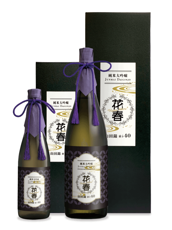 Junmai Daiginjo Yamada Nishiki Migaki 40 - Hanaharu Official Site
