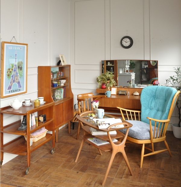 北欧スタイルのヴィンテージ家具、いろんな使い方で楽しめるおしゃれな