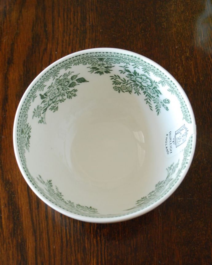 英国バーレイ社の食器、グリーンアジアティックフェザンツのシュガー