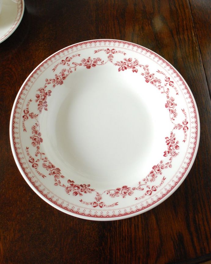 フランス雑貨、コントワール・ドゥ・ファミーユのスーププレート（フォ