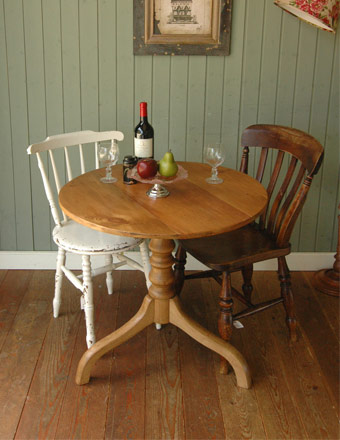 アンティーク ラウンド テーブル(11-83)｜アンティーク家具