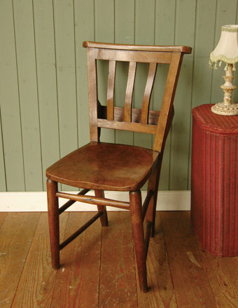 アンティーク チャーチチェア （3本タイプ）(d-324)｜アンティーク