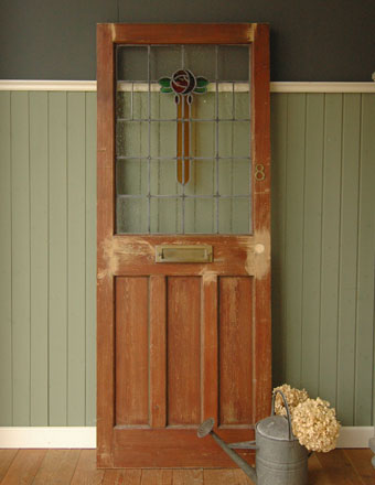 アンティーク ステンドグラスドア(g-104)｜アンティーク家具