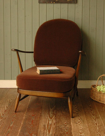 1960年代のアンティーク アーコール ラウンジチェア タグ有(j-455-c