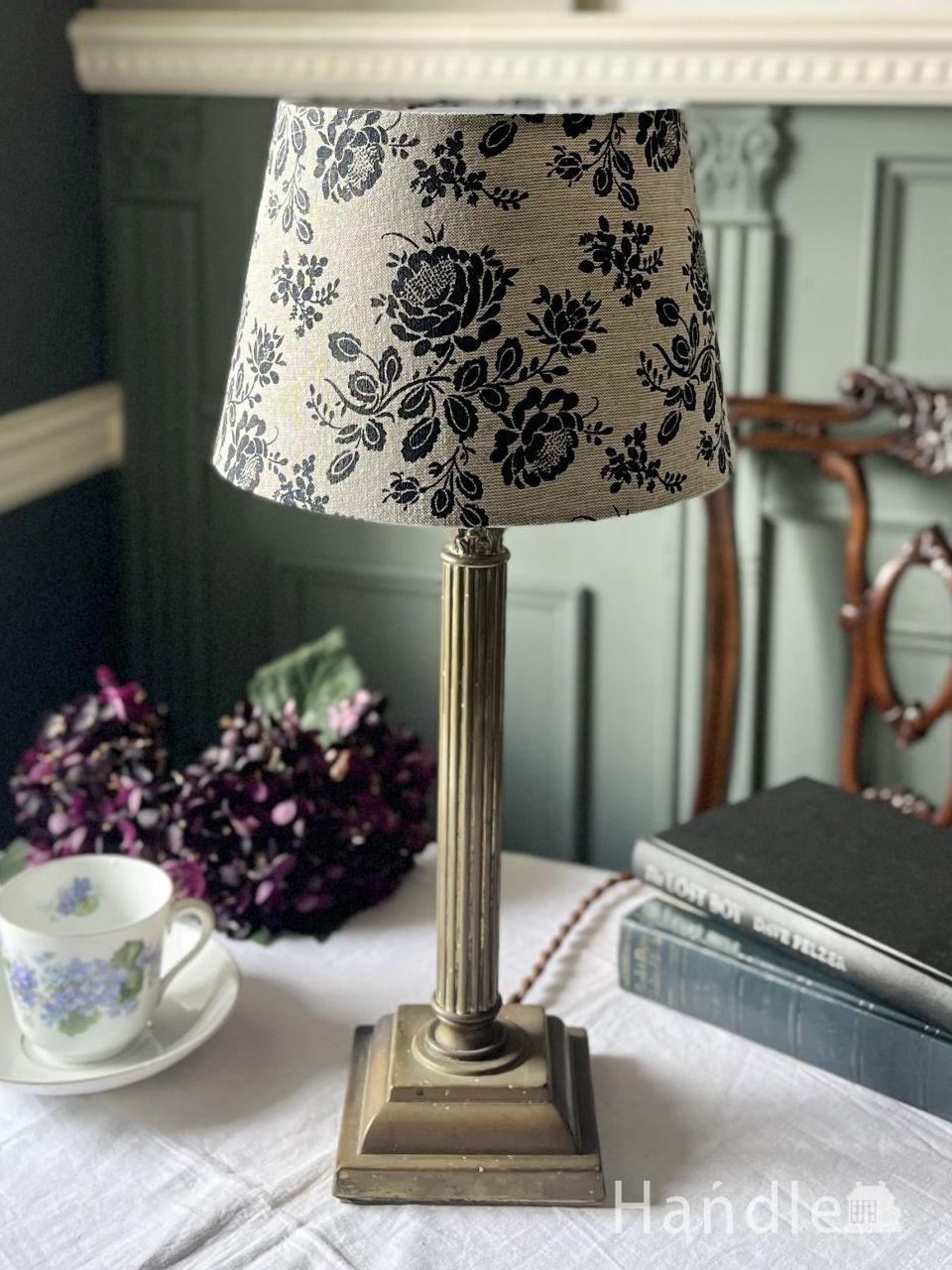 ガレ調 2灯式 アンティーク テーブルランプ 美品 ガレ風 ガレ風ランプ