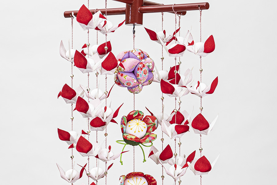 紅白つるのつるし飾り | | 手づくりショップ JUN