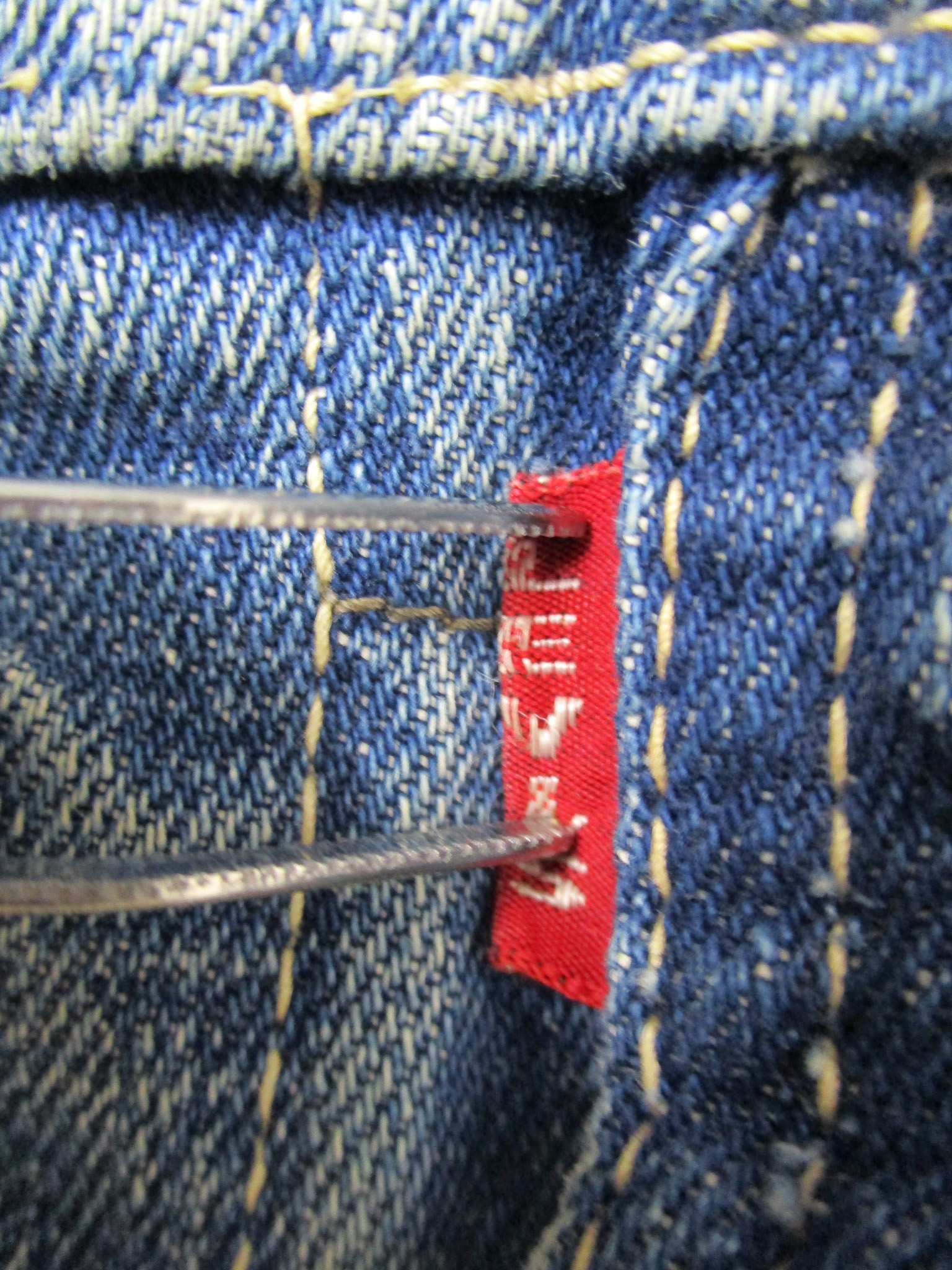 第57回（動画有）リーバイス 70505(4thジャケット） ビッグE 均等V