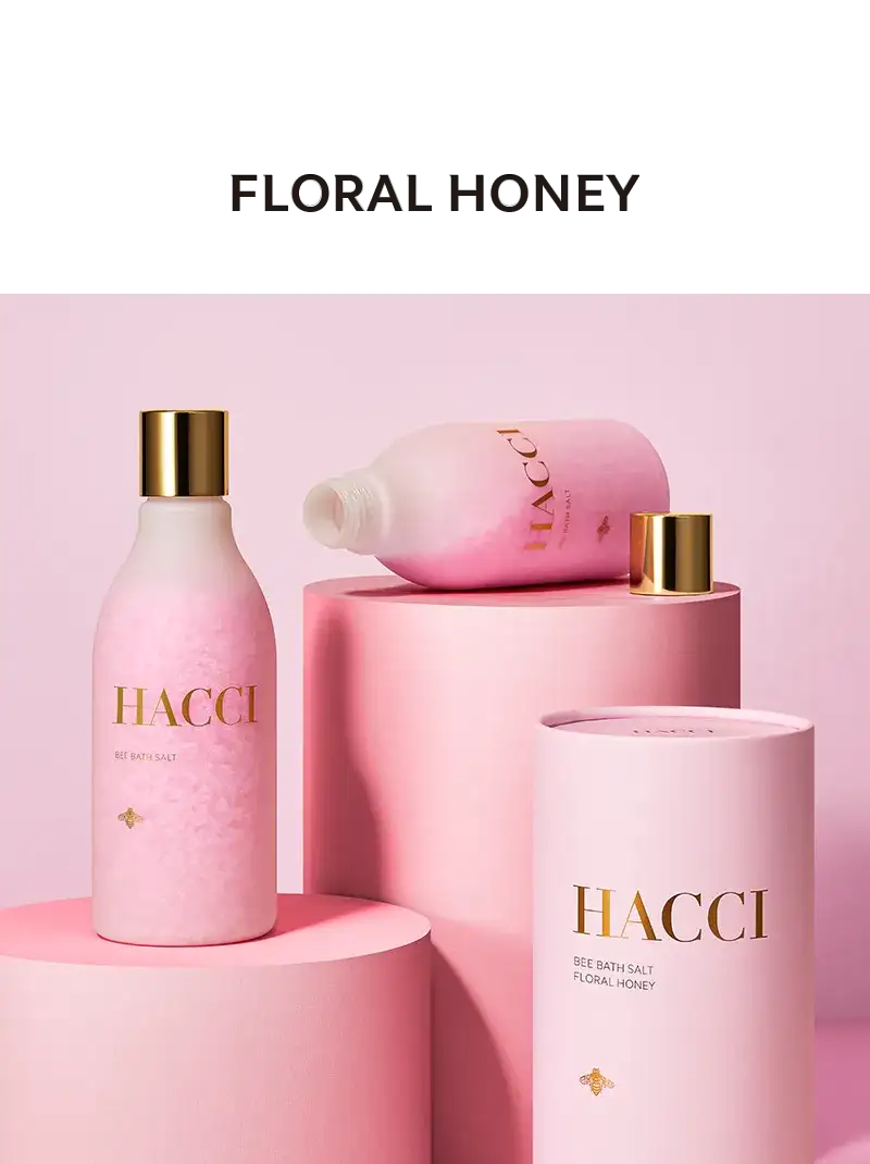 BEE バスソルト フローラルハニー｜HACCI公式オンラインストア