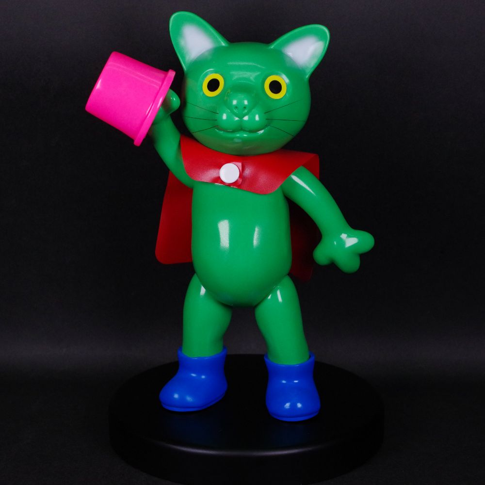 7月18日(火)18時より抽選開始】【駄玩具堂】クツネコ(グリーン)が登場