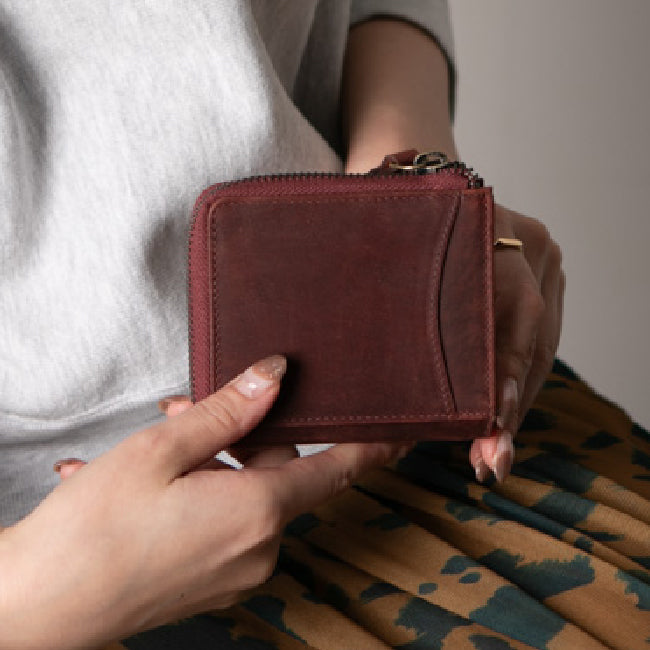 メンズにおすすめのミニ財布 Hallelujah レザー 財布