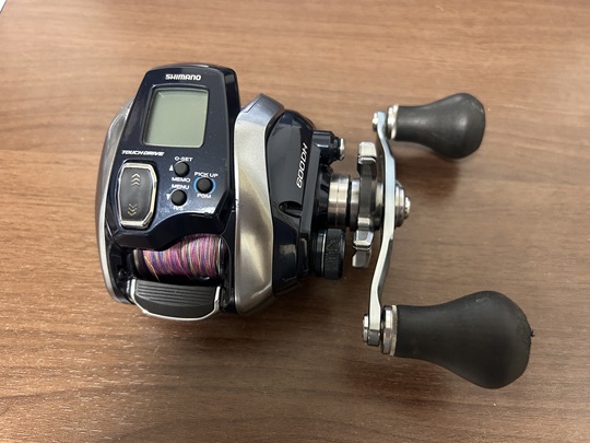 フォースマスター600DHをオーバーホールに出す！ | 電車釣行ときどき料理