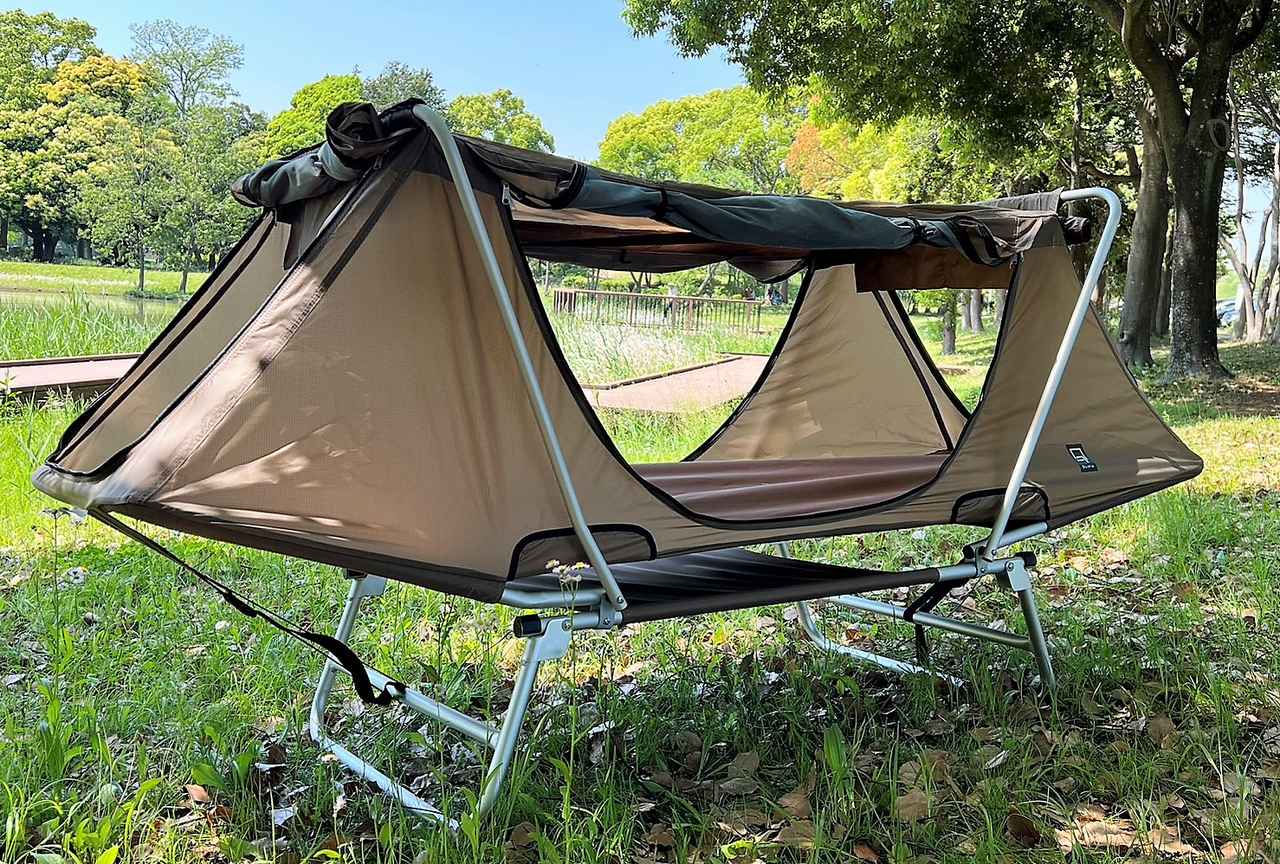 WILD-1 テントコット 簡易テント クオルツ Qualz イージーキャンパー