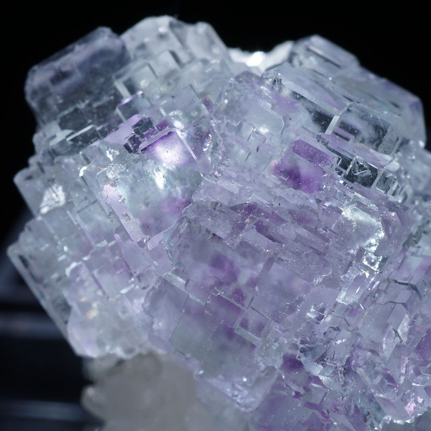 中国 湖南省 上堡(Shangbao)鉱山産 フローライト ・水晶 – 天然石