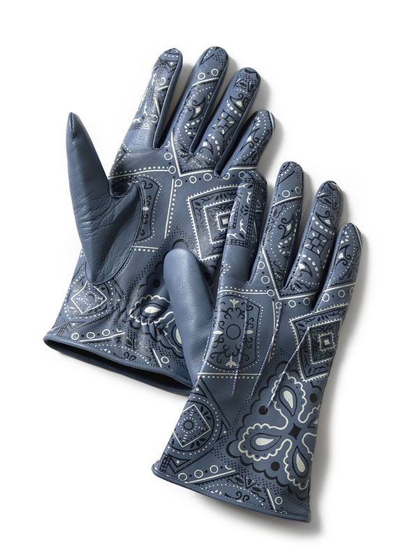 Kapital Leather Cookie Bandana Gloves – HARUYAMA