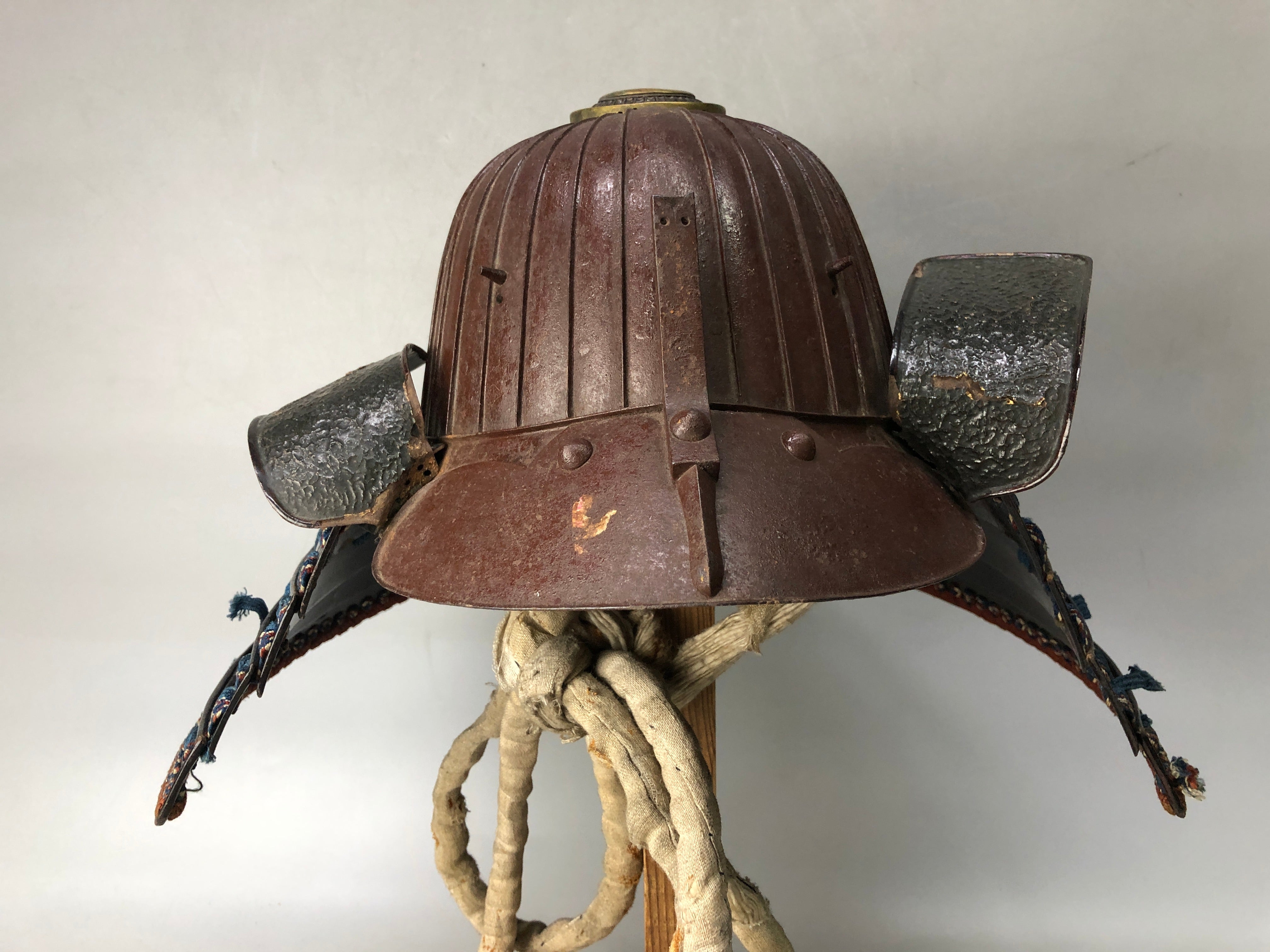 Y7987 KABUTO 32 seam Samurai helmet iron armor Japan antique arms