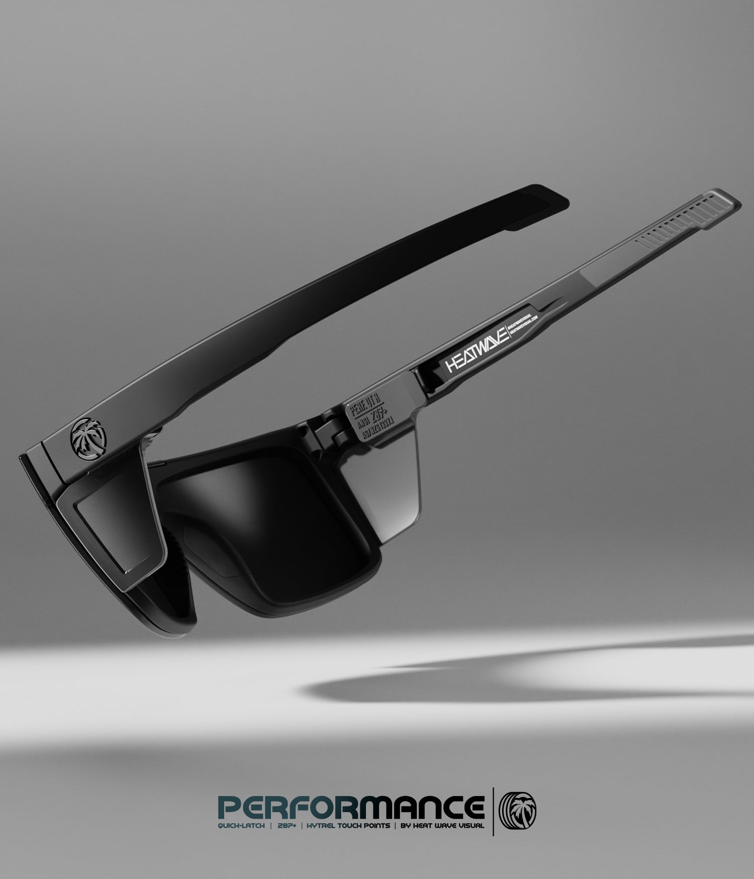 Performance Quatro Sunglasses: Ultra Violet Z87+ | Heat Wave Visual