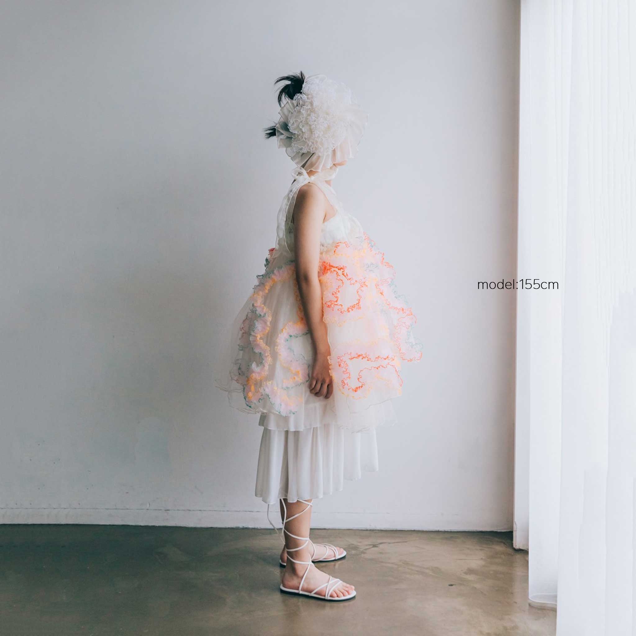 ramarama｜妖精みたいなエプロンドレス｜キッズレンタルドレス