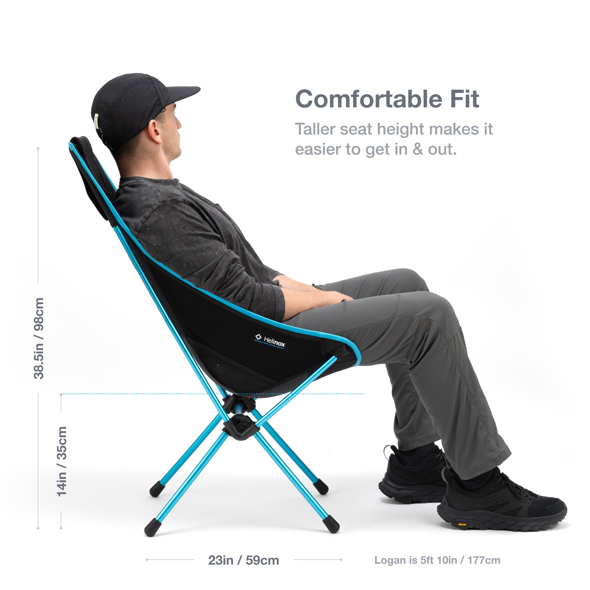 Helinox Sunset Chair | Free Shipping & 5 Year Warranty