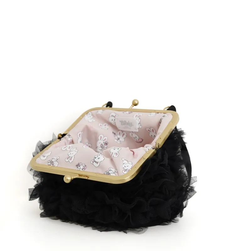 Bibiy.（ビビィ）foxy illustrationsコラボODETTE TULLE BAG（ブラック