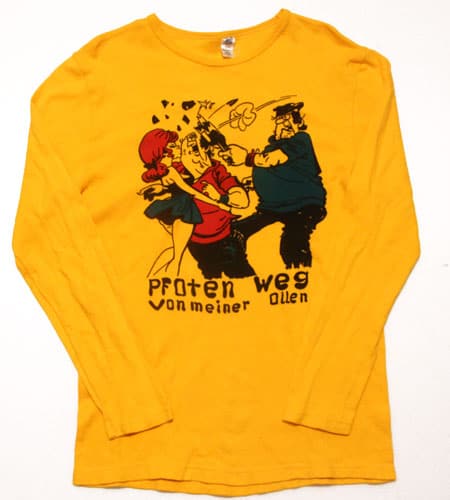 古着/USED] 70's 西ドイツ製 ユーロTシャツ ： ls-503 : ユーロ