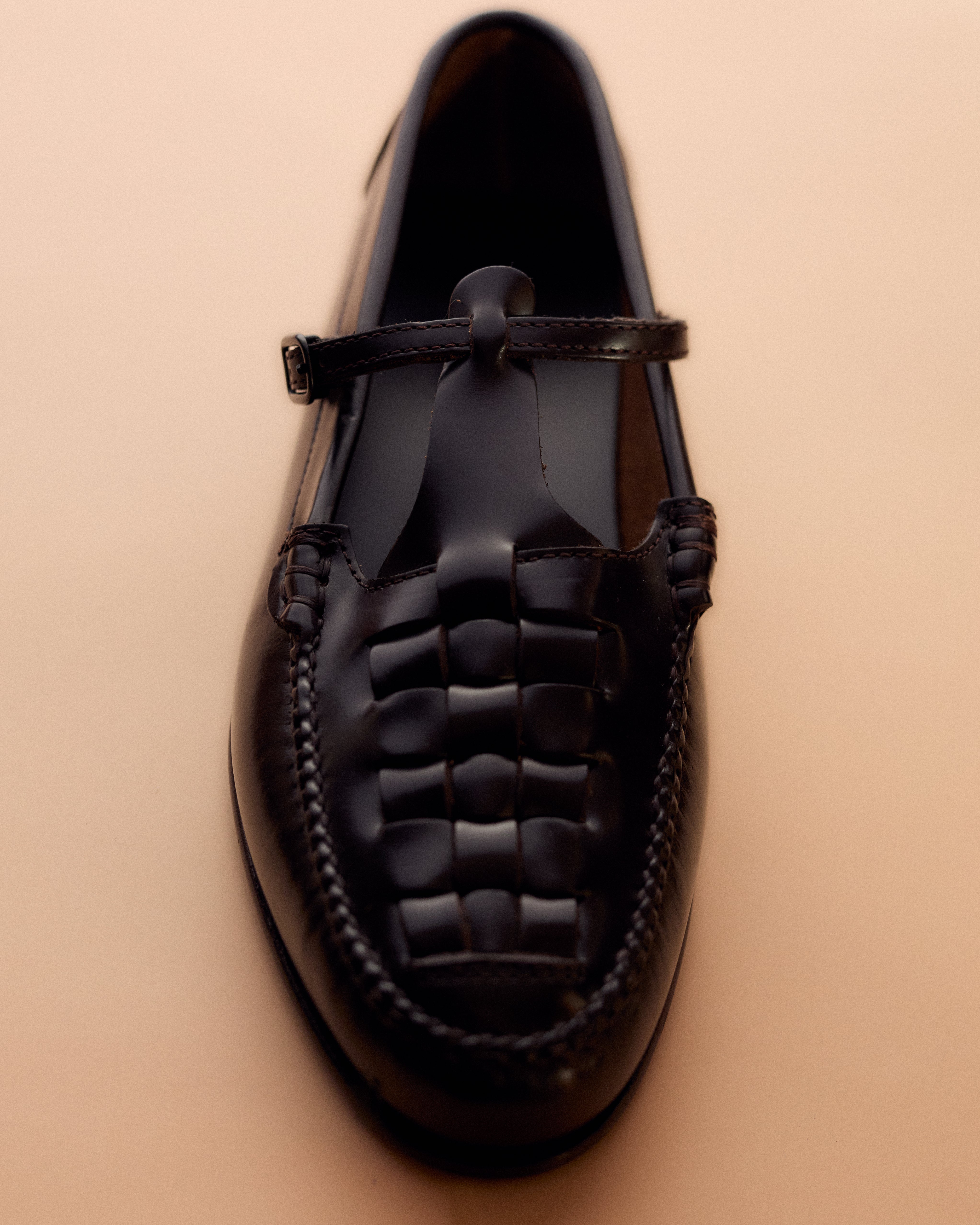 MAQUEDA - Interwoven T-bar Loafer – Hereu Studio