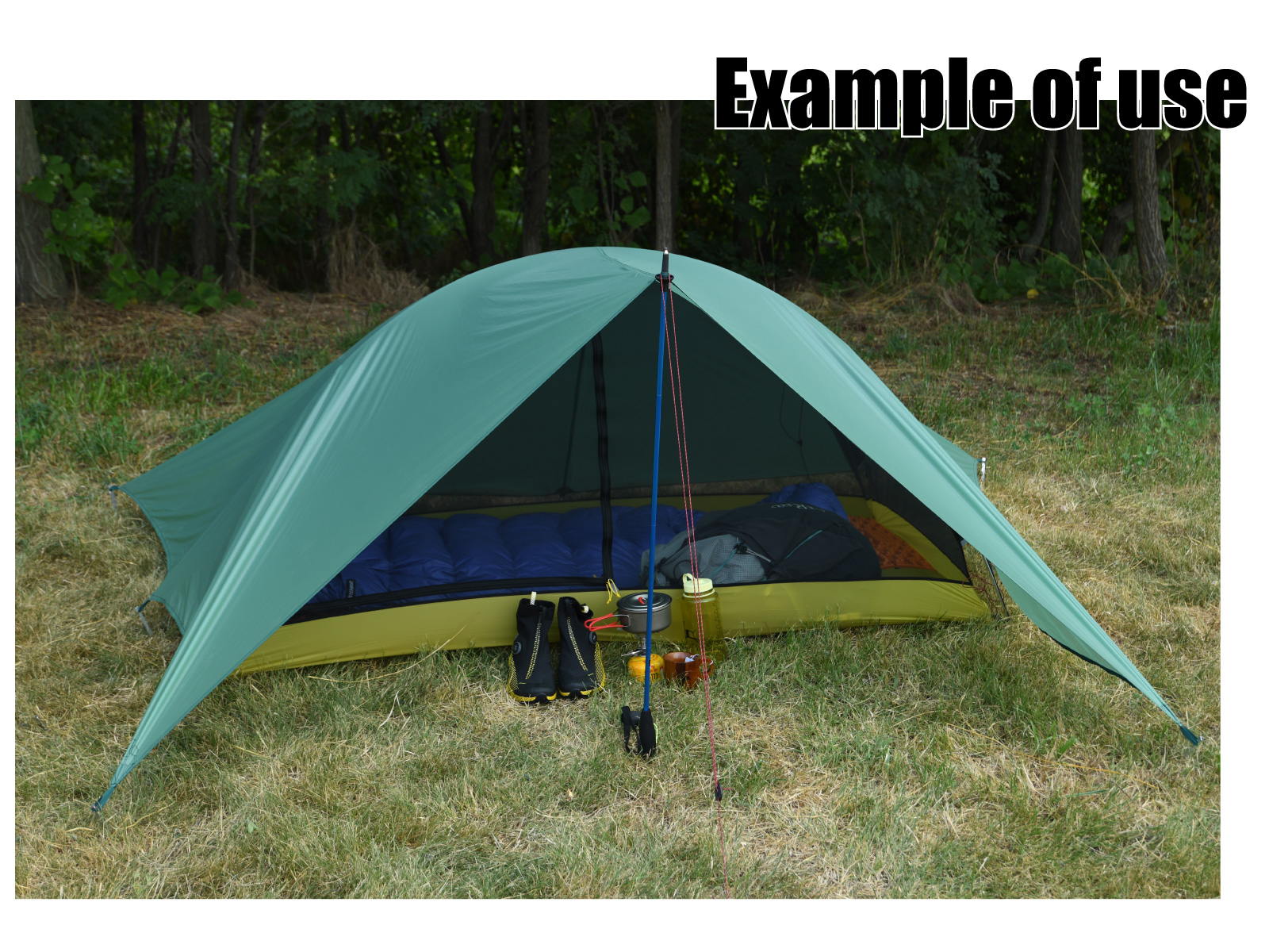 HERITAGE INC. クロスオーバードームゴールド ペグケース HERITAGE INC