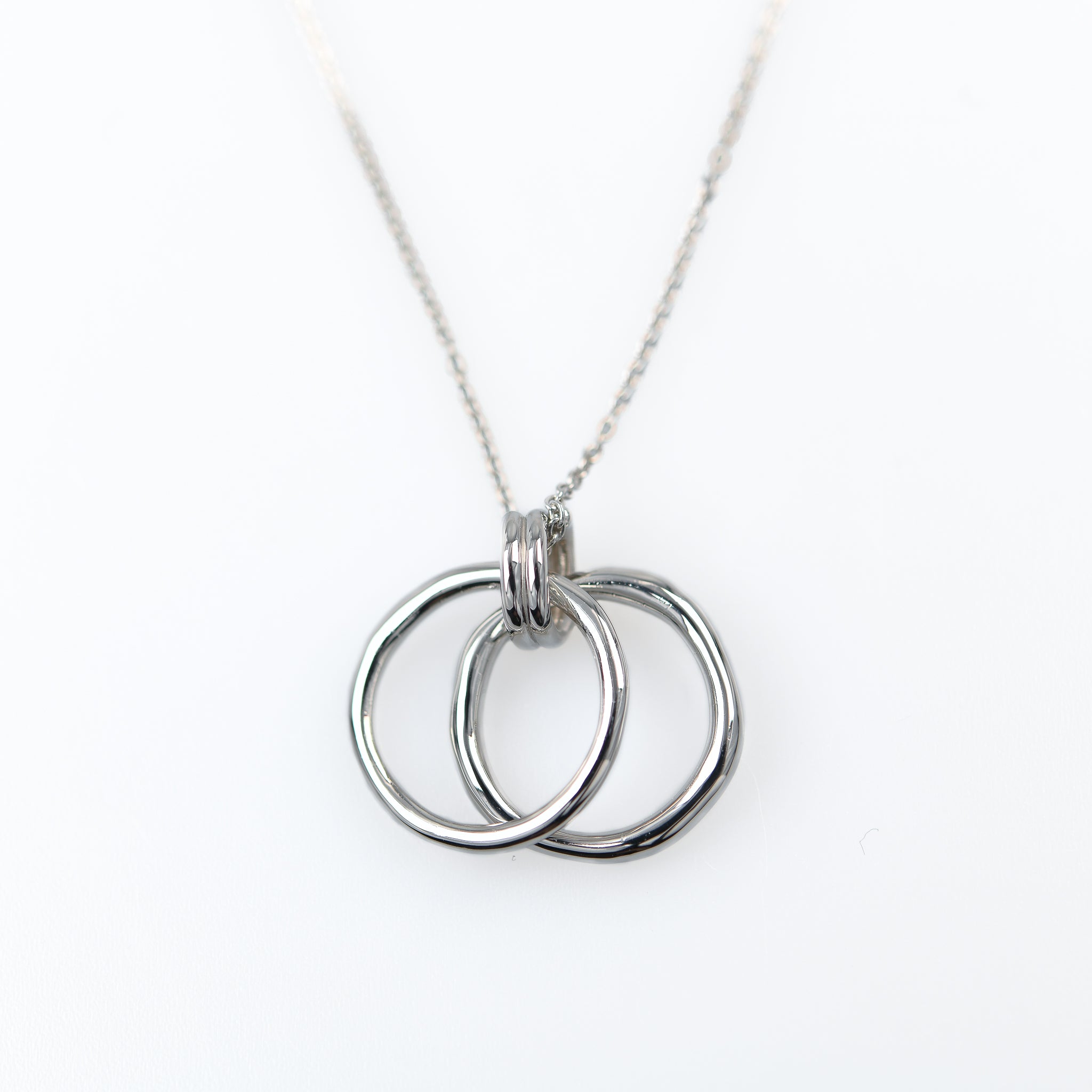 hang】ダブルリングネックレス silver – h..Online Store