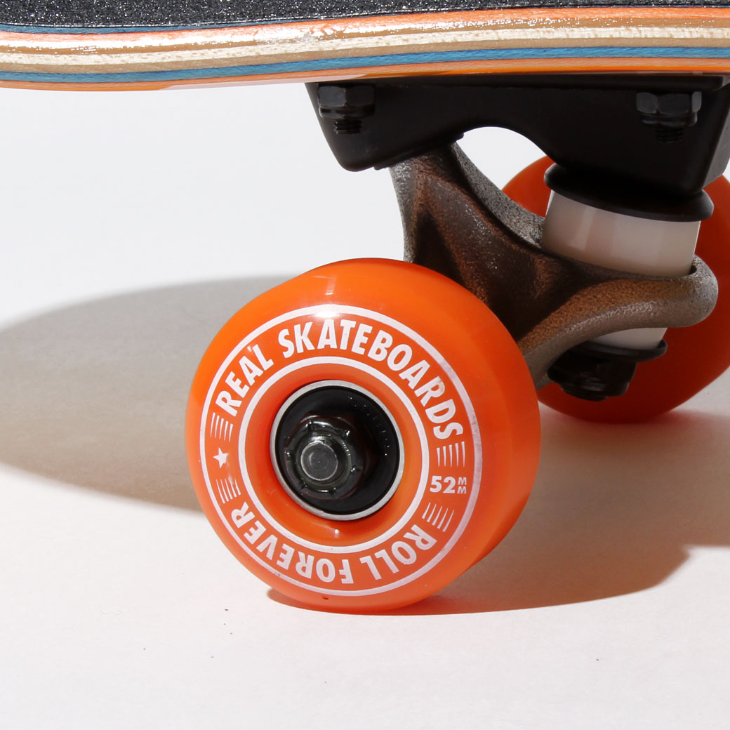 スケボー初心者におすすめ REAL コンプリートデッキ NEW LIGHT 7.5インチ