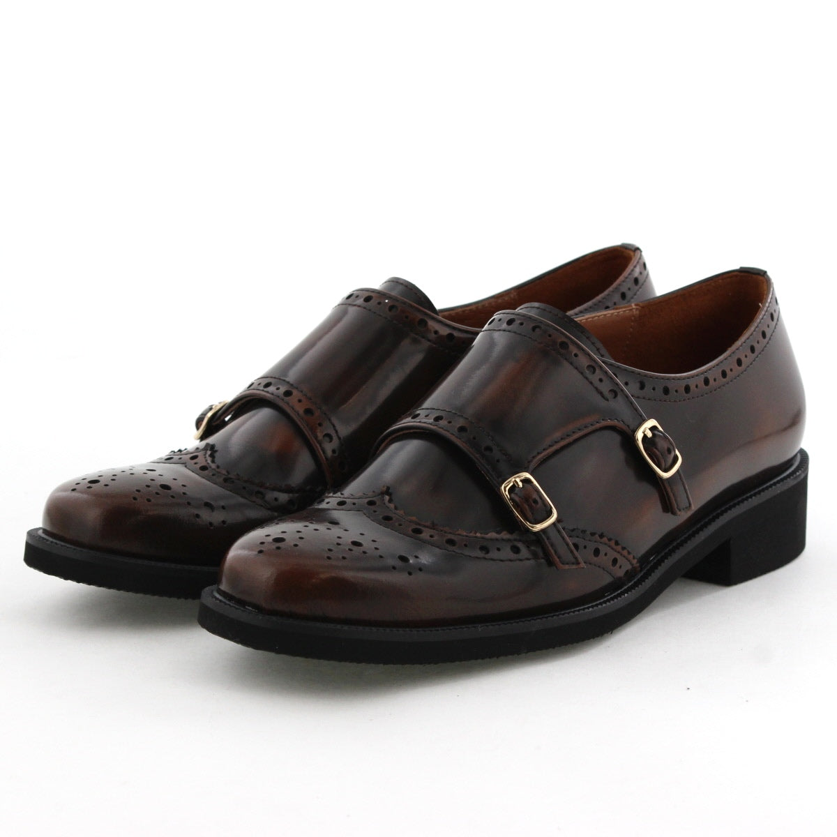 SALE】アドバンレザーモンクストラップシューズ/651308