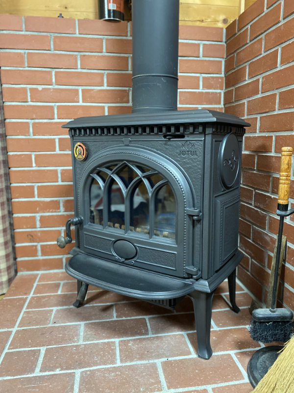 K 薪ストーブ ヨツール F3 煙突6本二重煙突3本 付属品他 JOTUL 廃版