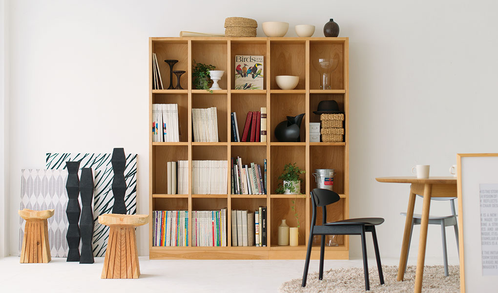 Solid Home Library 書棚オーダーシステム | 飛騨産業株式会社【公式