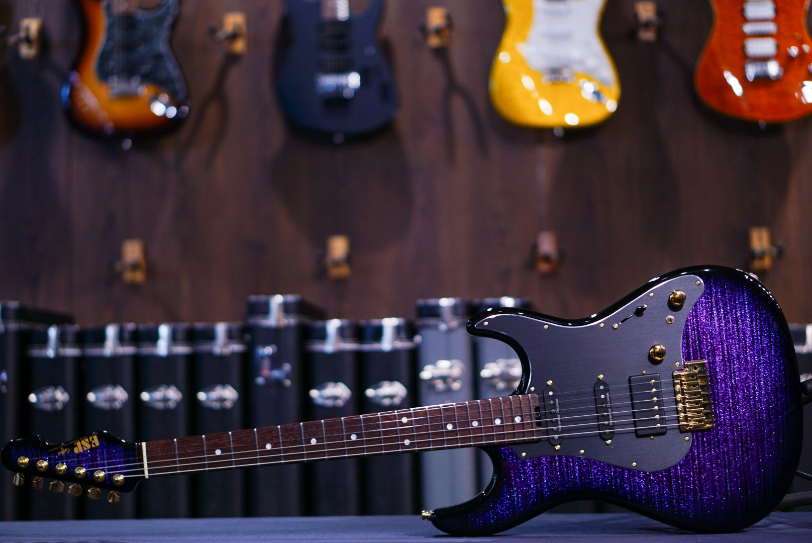 ESP Original snapper AL/HR Glitter Storm Violet E9400241