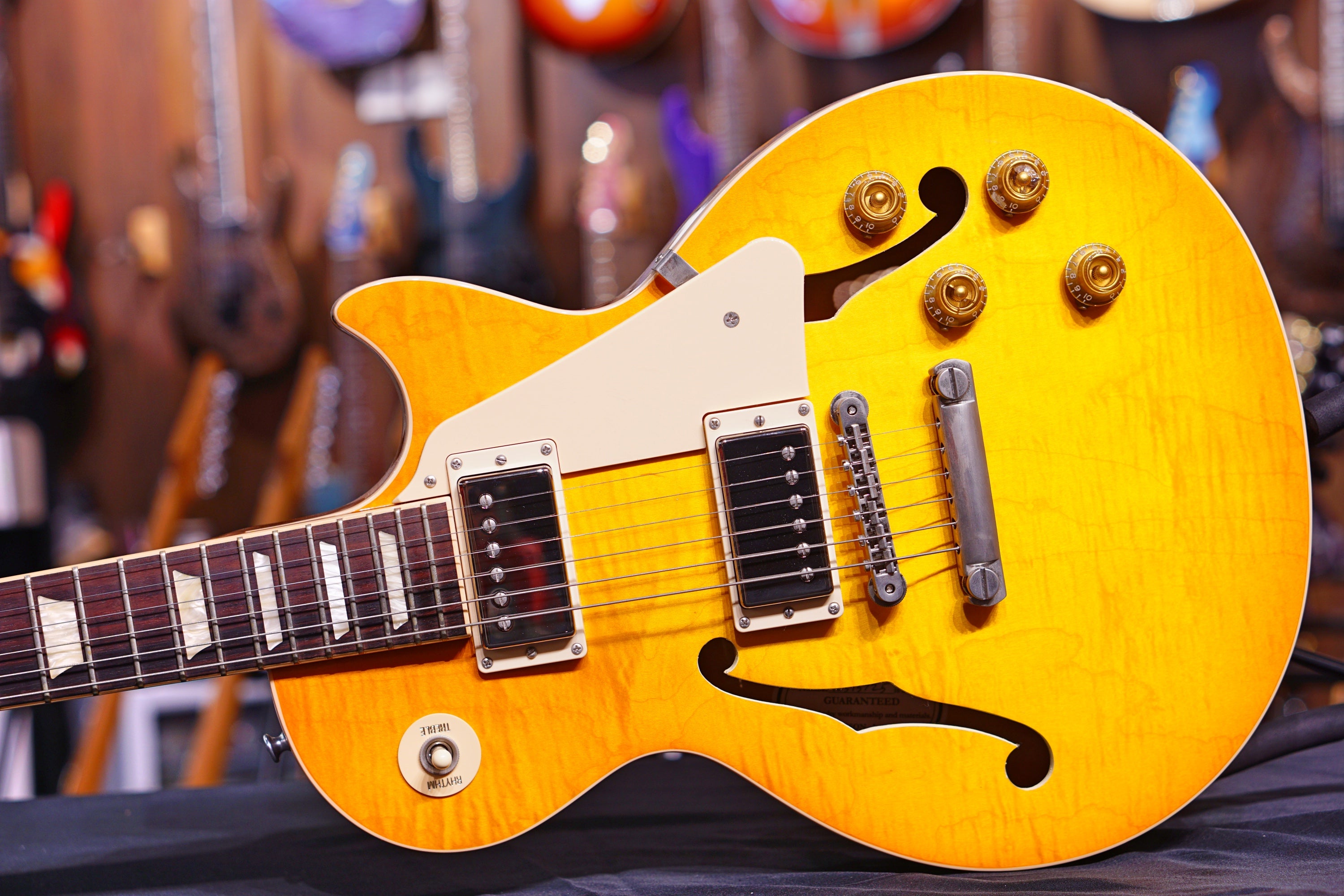 Gibson ES-Les Paul Lemon burst ESLP15LMNH1
