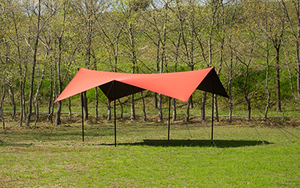 ハイスペックタープ THE TARP -ザ・タープ- レッド | HILLS FIELD