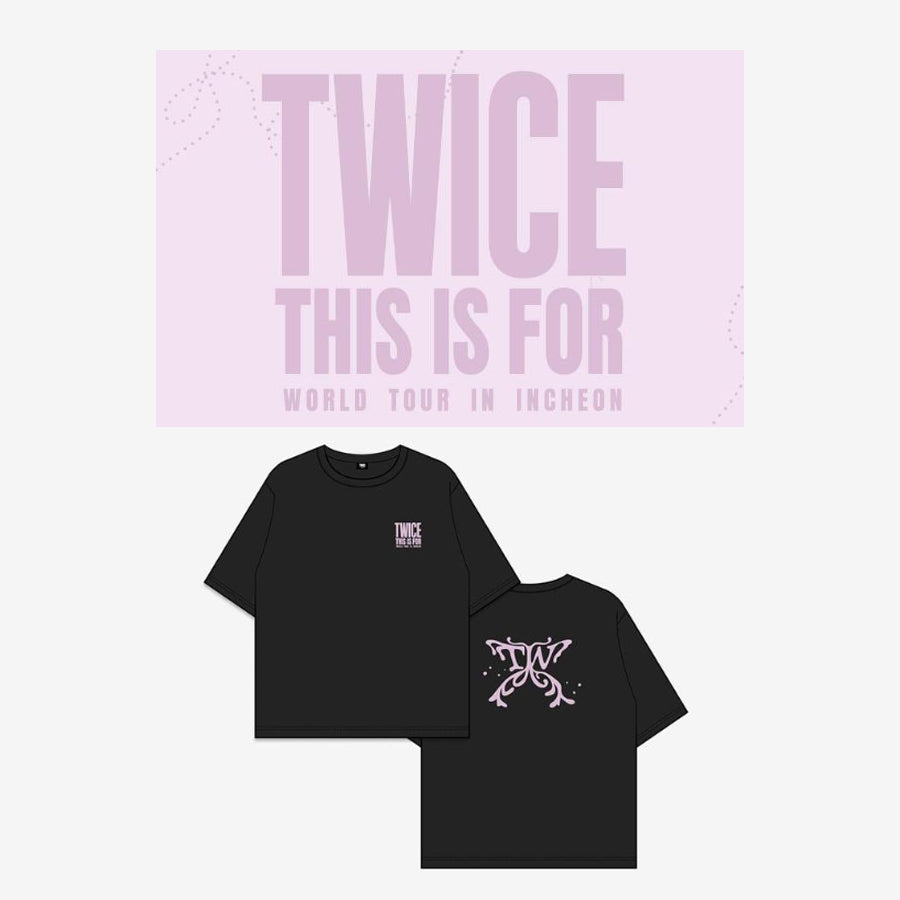 TWICE] This is for world tour(INCHEON) T Shirt – HISWAN