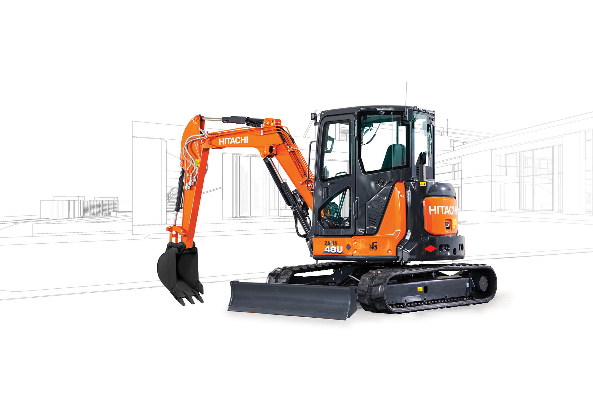 ZX33U-6 Mini Excavators - HitachiCM Europe