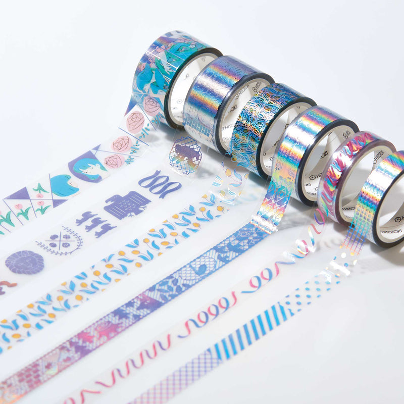 SODA チューリップ (15mm) CMTH15-004 (オーロラ箔) 透明 マスキング