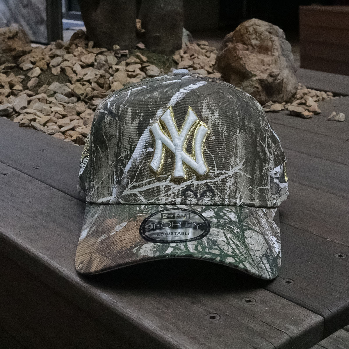 NEW ERA New York Yankees - 9FORTY A-Frame Real Tree Snapback Hat