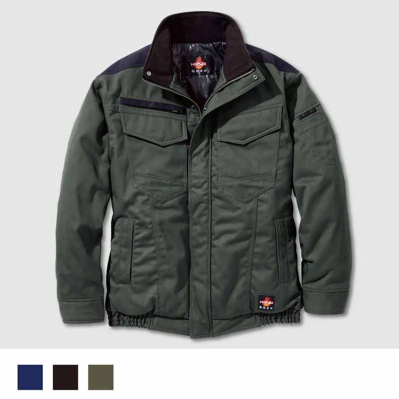 4233難燃防寒ブルゾン 難燃防寒着 - HOOH VILEA 作業着と電動ファン