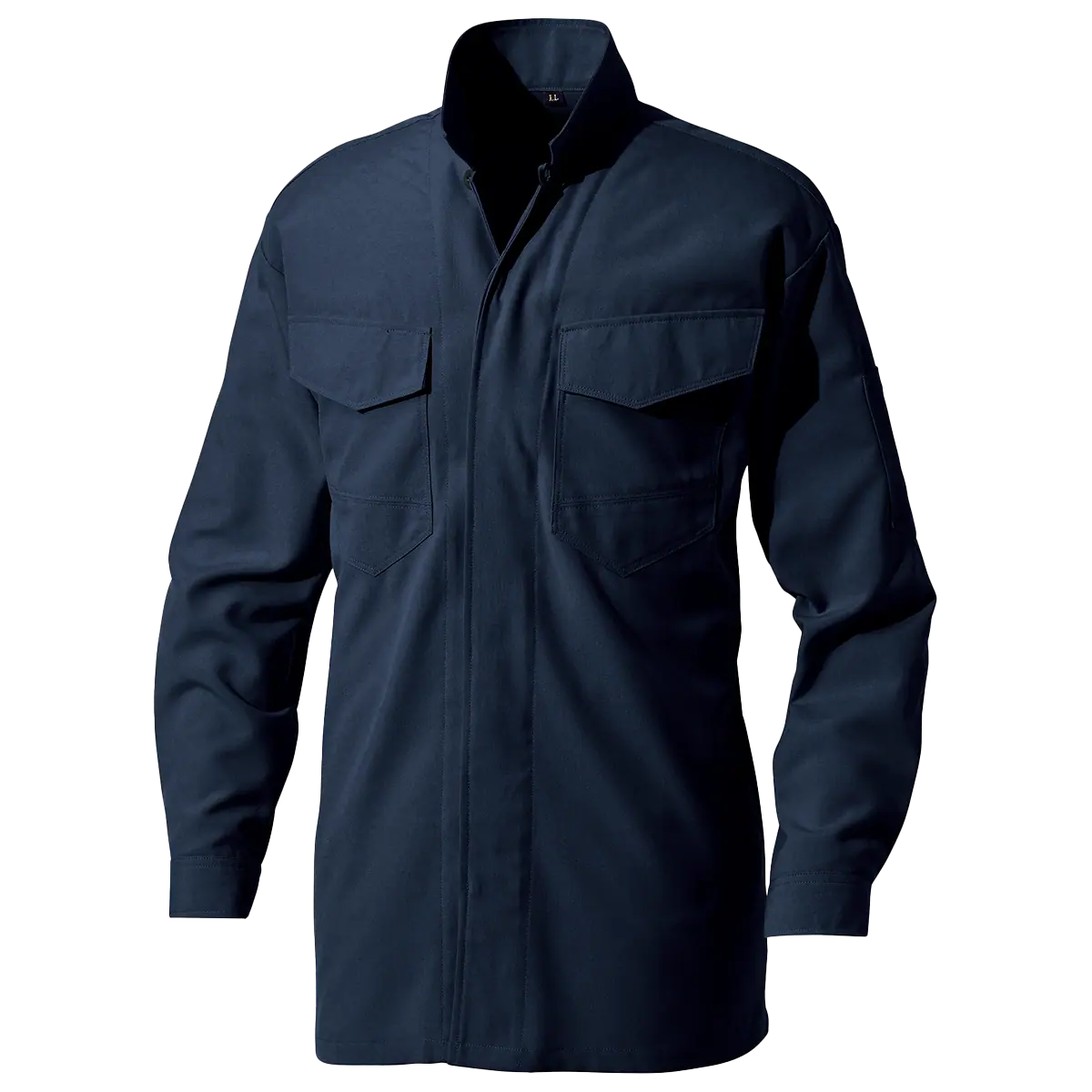 1361立衿シャツ(サマーサージ) 別注対応可能 - HOOH VILEA 作業着と