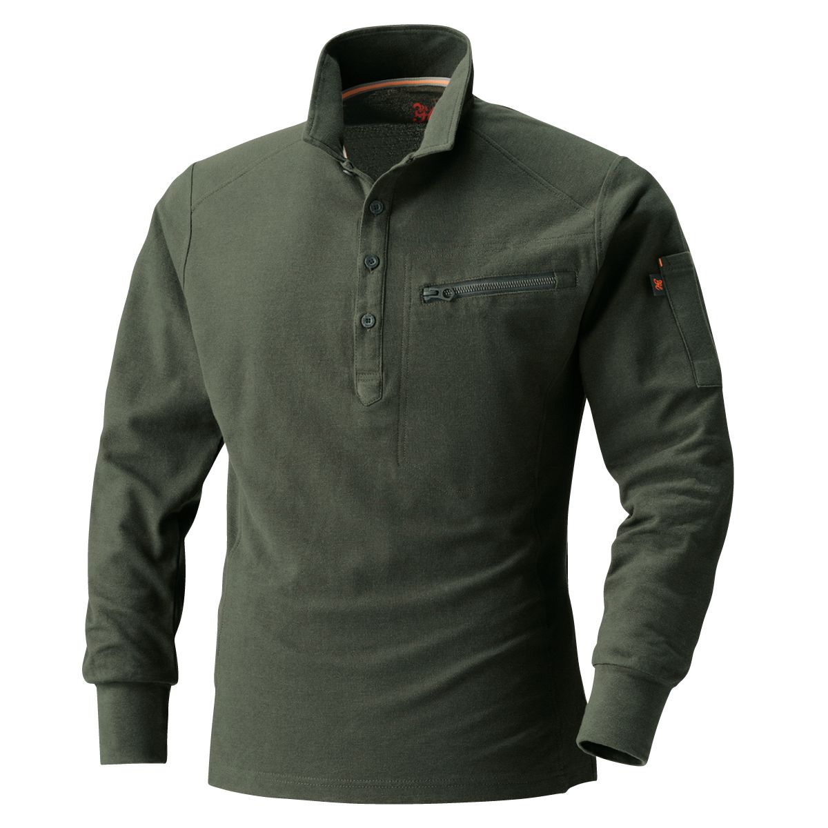 272長袖ポロシャツ - HOOH VILEA 作業着と電動ファン付き快適ウェアの