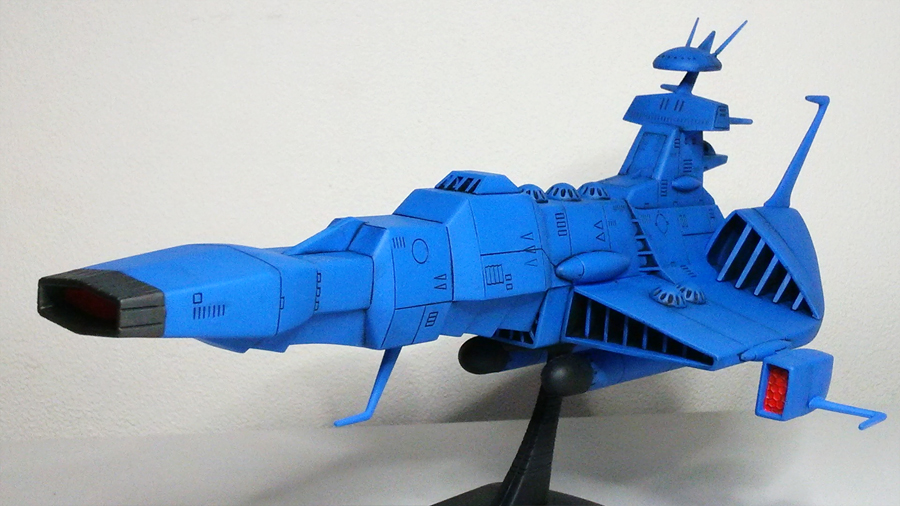 バンダイ：宇宙戦艦ヤマト 1/6000ガルマンガミラス帝国 デスラー総統