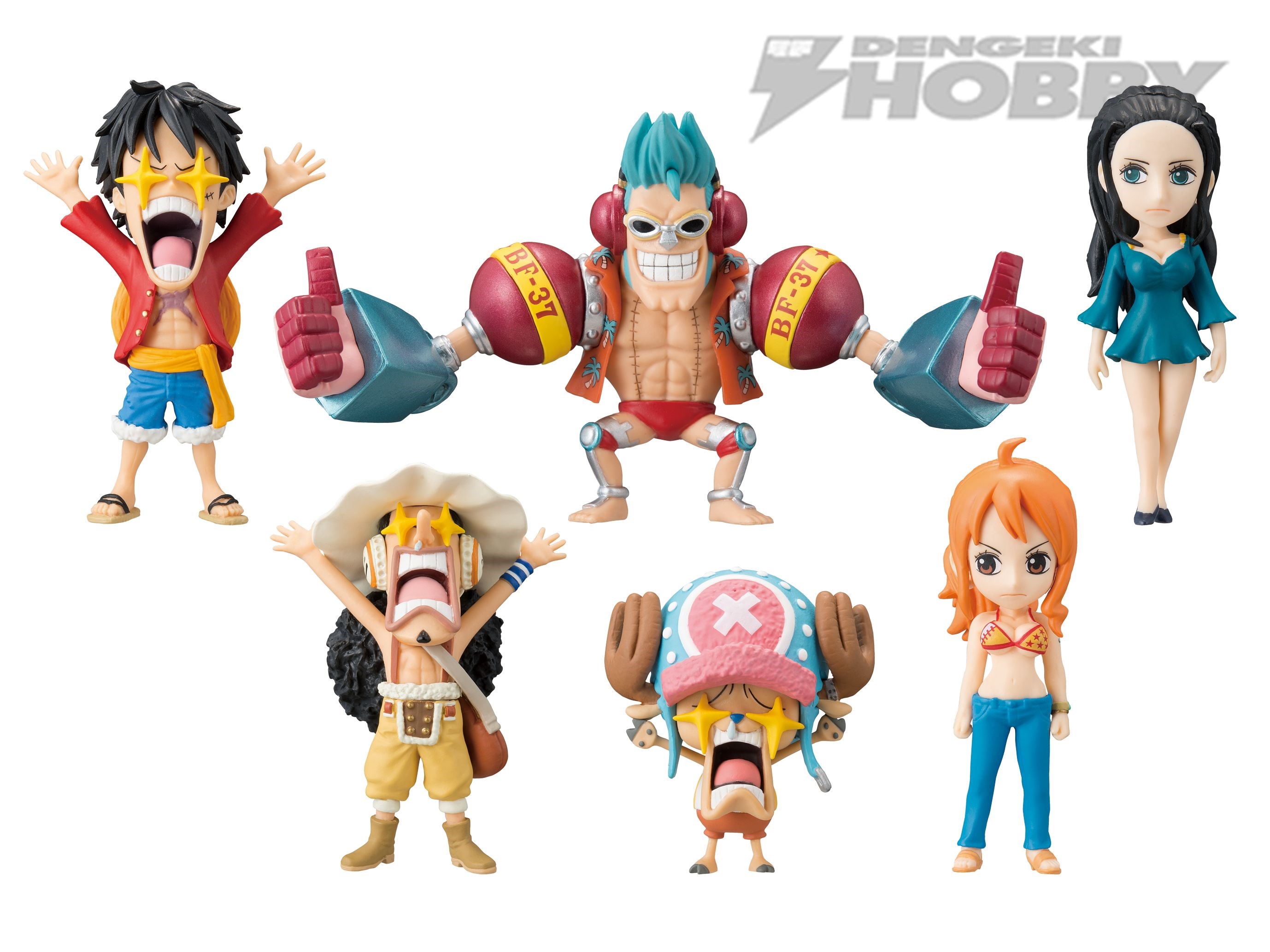 ワンピース フランキー&将軍 2体セット ガレージキット ワーコレ