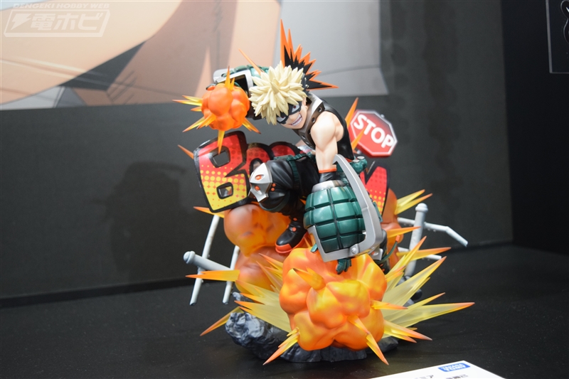 僕のヒーローアカデミア』爆豪勝己、Mt.レディのスケールフィギュアが